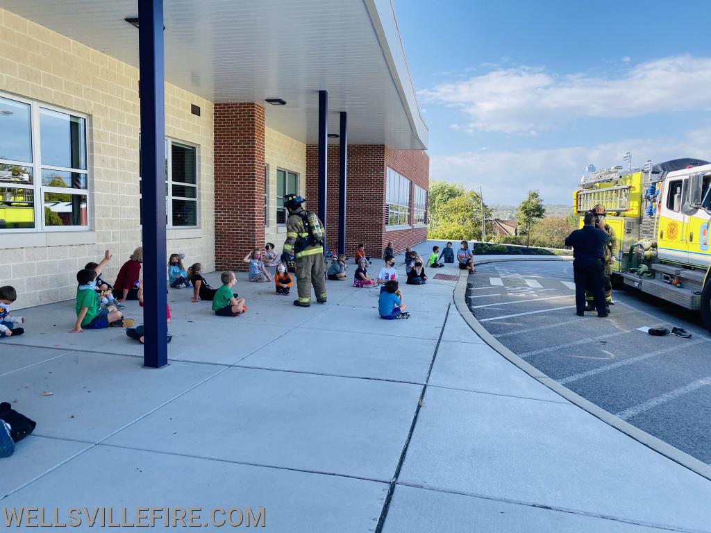 Fire Prevention Day 2020 at Wellsville Elementary School